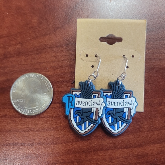 New PVC Harry Potter Ravenclaw Dangle Earrings - Picture 5 of 5